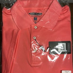 Pebble Beach Golf performance Shirt size XL